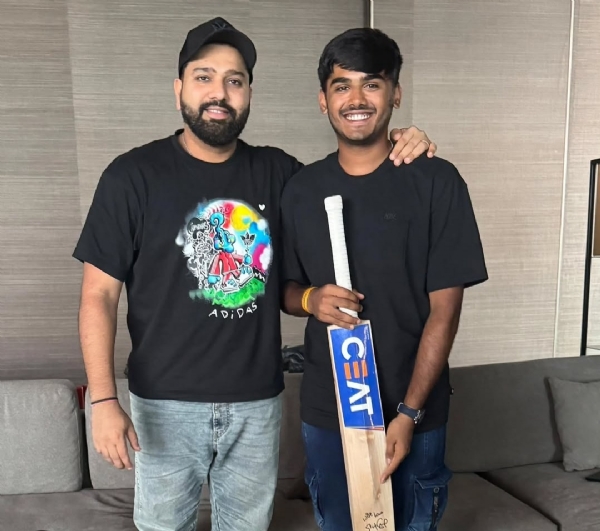 Aayush and rohit sharma