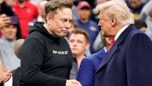 Elon mask and trump