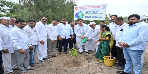 ग्लोबल वार्मिंग समस्या टाळण्यासाठी पर्यावरण संवर्धन गरजेचे - बाळासाहेब थोरात