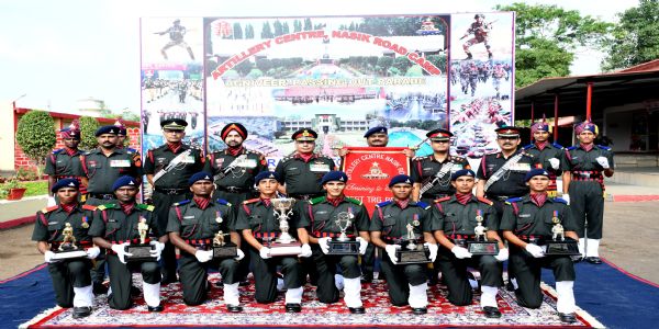 नाशिक - तोफखाना केंद्रात अग्निवीराचा शपथविधी व पासिंग आऊट परेड दिमाखात संपन्न