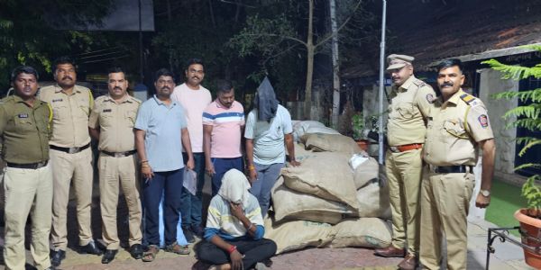 नांदगाव पोलिसांनी 13 लाखाच्या गुटख्यासह दोघांना केली अटक
