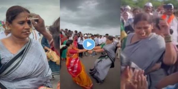मराठमोळी अभिनेत्री छाया कदम पंढरीच्या वारीत झाली सहभागी