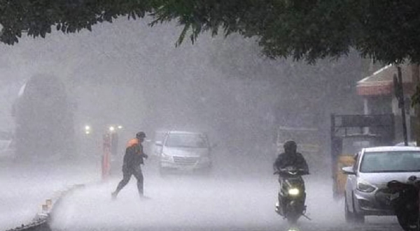 heavy rain