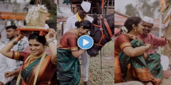 अभिनेत्री रिंकू राजगुरु वडिलांसोबत पंढरीच्या वारीत झाली सहभागी