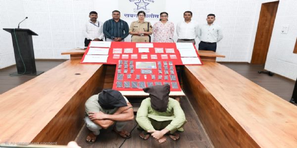 रायगडात ३५ मोबाईलसह ६१७५ सिमकार्ड जप्त, ११ आरोपींना अटक