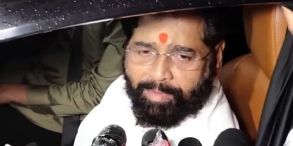 उठण्याची भाषा करणाऱ्यांनी आधी मनगटात जोर आणावा - एकनाथ शिंदे