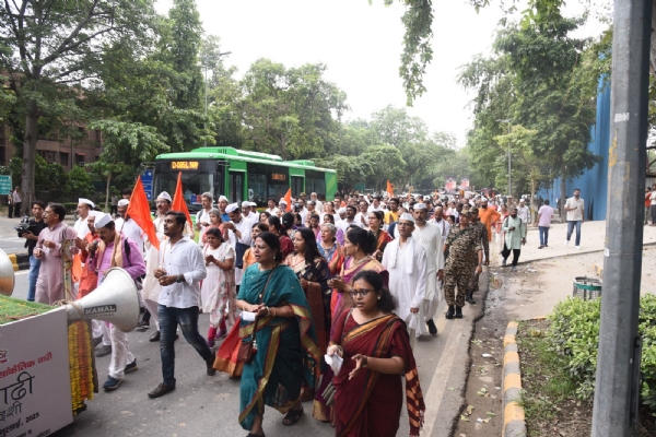 आषाढी एकादशी सांकेतिक वारी दिल्ली