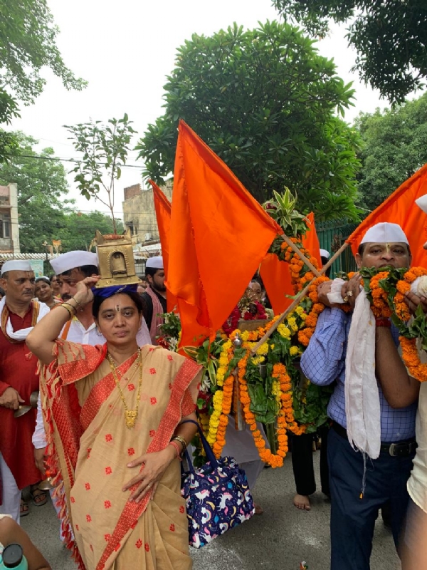 आषाढी एकादशी सांकेतिक वारी दिल्ली