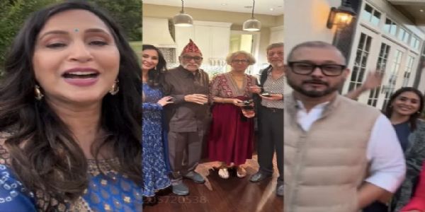अभिनेत्री अश्विनी भावेंच्या अमेरिकेतील घरी अवतरली मराठी सिनेसृष्टी