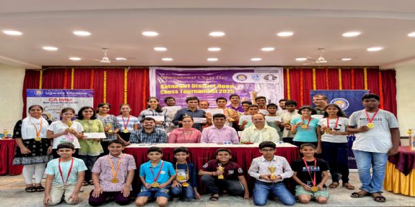 रत्नागिरी जिल्हास्तरीय बुद्धिबळ स्पर्धेत सौरीश कशेळकर विजयी