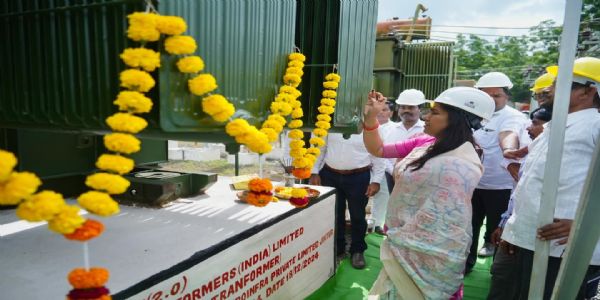 पेडगाव उपकेन्द्रामध्ये अतिरिक्त ऊर्जा रोहित्रांचे लोकार्पण