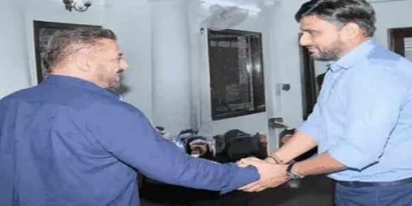 अभिनेता सलमान खानने घेतली राजनाथ सिंह यांची भेट