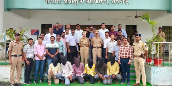 सुधागड तालुक्यातील दरोड्यातील टोळी जेरबंद