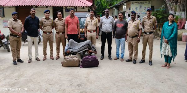 अकोला - गांजाची तस्करी करणारे आरोपी गजाआड