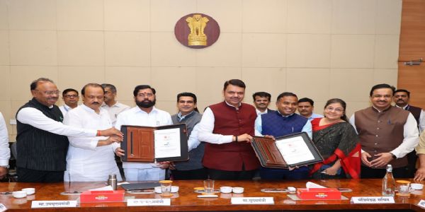 मुख्यमंत्र्यांच्या उपस्थितीत महाजेनको – ‘एनएमआरडीए’मध्ये सामंजस्य करार
