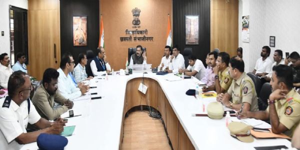 कर्णपुरा यात्रोत्सवाच्या पूर्वतयारीचा छ. संभाजीनगर जिल्हाधिकाऱ्यांनी घेतला आढावा