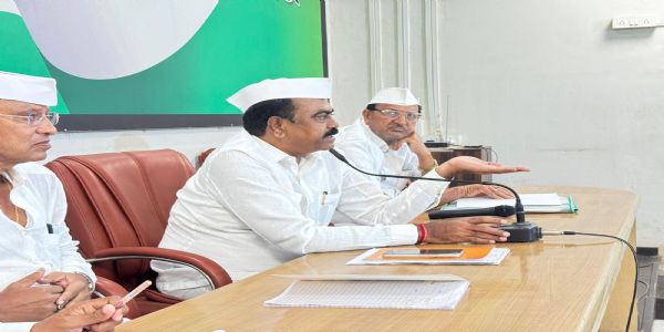 महाराष्ट्र प्रदेश काँग्रेस सेवादलाच्या कार्यकारणीची बैठक संपन्न