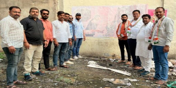 अमरावती युवक कॉंग्रेसच्या आंदोलनानंतर रंगविले शिवछत्रपतींचे अवमानकारक पोस्टर्स