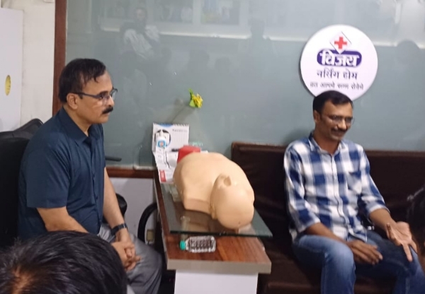 कार्डियाक अरेस्टने ग्रस्त रुग्णाला  त्वरित उपचाराने जीवनदान, डॉ. अतुल वडगावकर यांचे यशस्वी उपचार