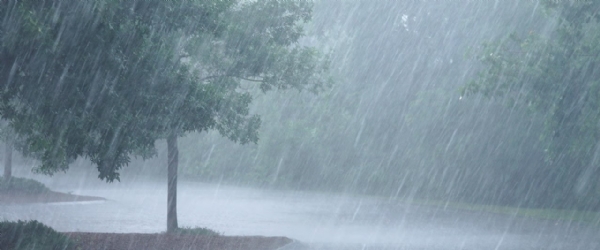 heavy rain