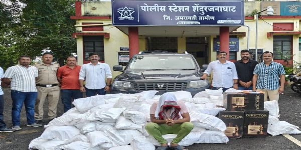 अमरावती : अवैध गुटख्यासह आरोपीला अटक