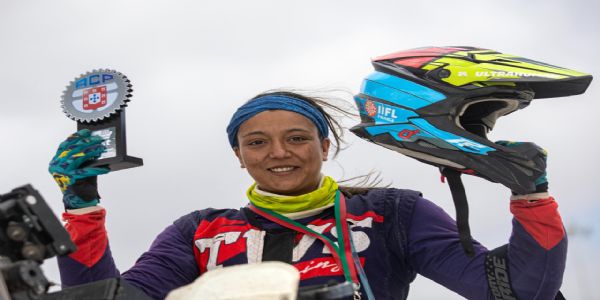 ऐश्वर्या पिस्से W2RC पोर्तुगाल जिंकणारी आशिया आणि भारतातील पहिली महिला