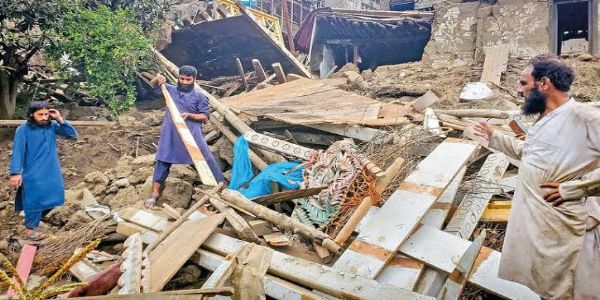 अफगाणिस्तानमध्ये पुन्हा एकदा 4.8 रिश्टर स्केल तीव्रतेचा भूकंप