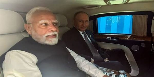 पंतप्रधान मोदींसोबत गाडीत झालेल्या चर्चेवर पुतिन यांचा खुलासा