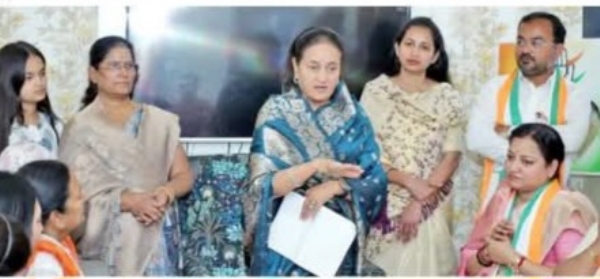 विलासराव देशमुखसाहेब प्रत्येकाच्या हृदयात श्रीमती वैशालीताई विलासराव देशमुख