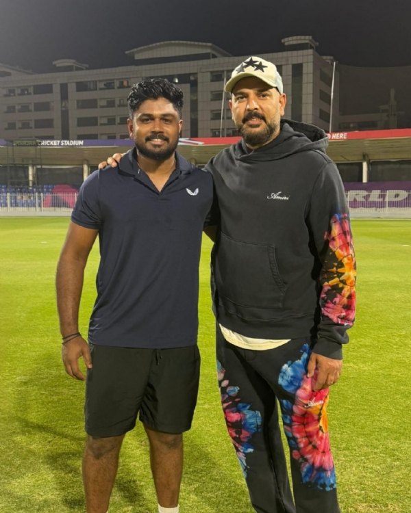 संजू सॅमसन आणि युवराज सिंग