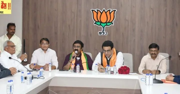 नांदेड महानगर भाजपा केमिस्ट फार्मासिस्ट प्रकोष्ठ ची बैठक संपन्न