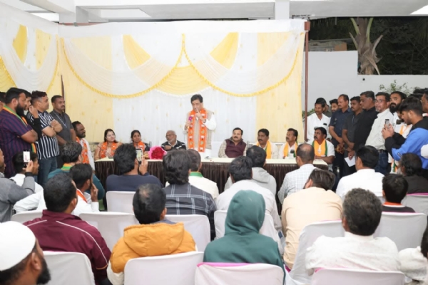 भाजपला नांदेड वाघाळा नगरपालिकेत बहुमत देण्याची हाक