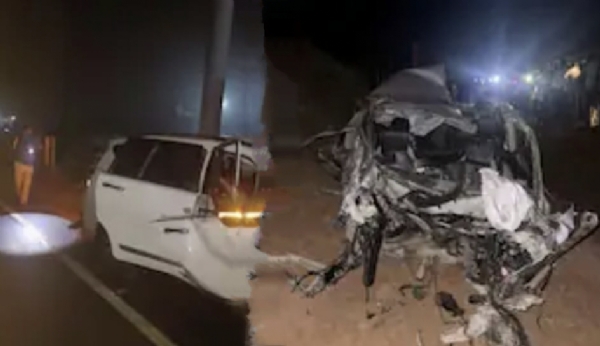 पोलिस उपअधिक्षक वैष्णवी पाटील यांच्या कारचा अपघात