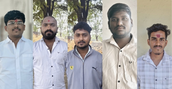शिरोलीतील हद्दपार कारवाईतील टोळी