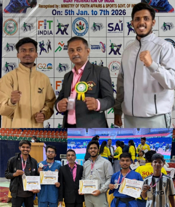 Success of Raigad-Thane players in the 26th Sikai National Championship