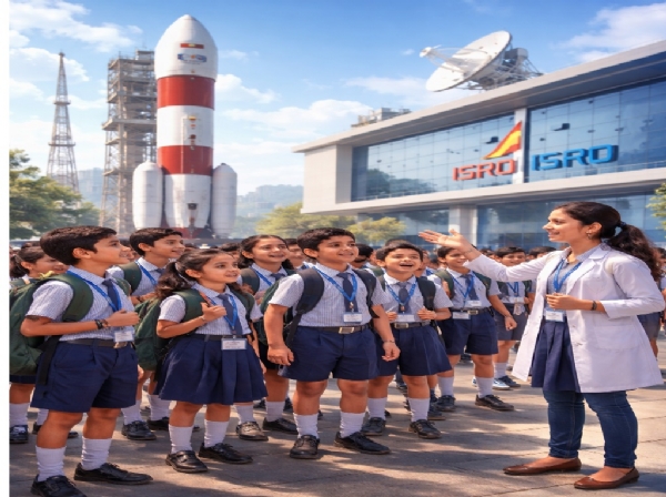 Rajip School students get an opportunity to visit ISRO