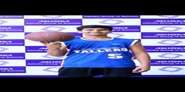 अशोकाचा दिग्विजय सदाफळ एसजीएफआय U14 राष्ट्रीय बास्केटबॉल स्पर्धेसाठी महाराष्ट्राचे प्रतिनिधित्व करणार