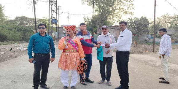 लोककलेतून अकोल्यात मतदार जनजागृती