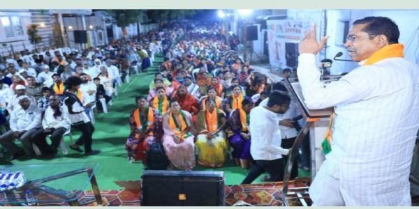 लातूरची महानगरपालिका भाजपाच्या ताब्यात द्या, विकासाचा नवा पॅटर्न राबवून दाखवू!-आ.अभिमन्यू पवार