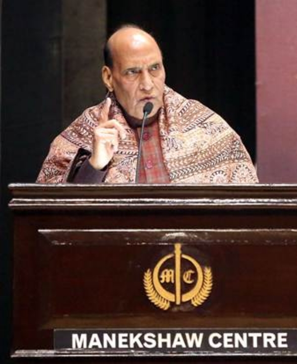 Defence Minister Rajnath Singh