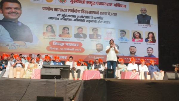 ग्रामविकास, जनजागृती आणि लोकसहभागाचा संदेश देत भाऊ कदम यांचा पालघर दौरा