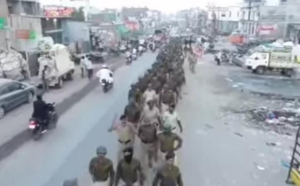 शहरात एकूण चार हजार ६६७ पोलिस कर्मचारी अधिकारी यांचा बंदोबस्त तैनात शहरात एकूण चार हजार ६६७ पोलिस कर्मचारी अधिकारी यांचा बंदोबस्त तैनात