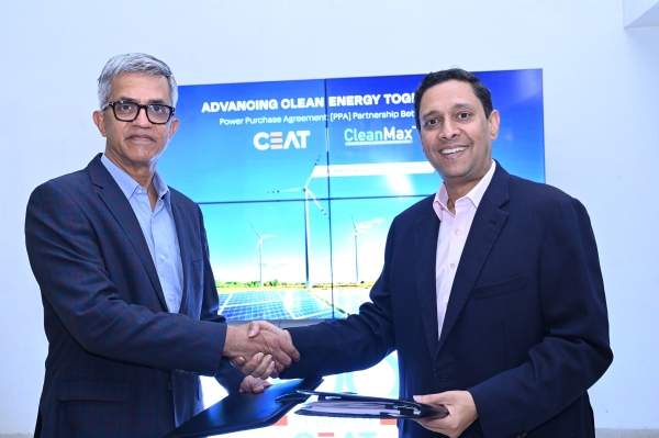 59 मेगावॅटच्या हायब्रीड पवन-सौर प्रकल्पांसाठी सीईएटीची क्लीनमॅक्ससोबत भागीदारी