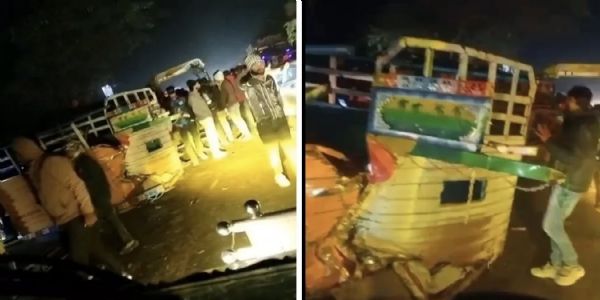 भोपाळ: ट्रॅक्टर-ट्रॉली आणि पिकअप यांच्यात धडक होऊन अपघात; ५ जणांचा मृत्यू तर १२ जखमी