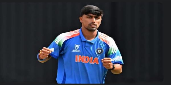 U१९ विश्वचषक : हेनिल पटेलची अमेरिकेविरुद्ध भेदक गोलंदाजी, पहिल्याच सामन्यात घेतल्या 5 विकेट्स