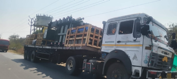 A new transformer has arrived at the Adas sub-station; farmers will now receive electricity during the day!