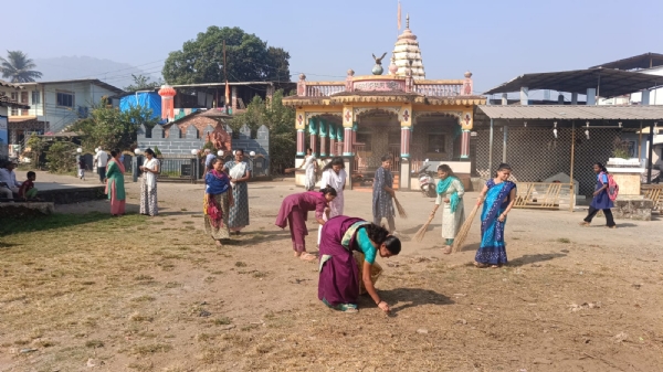 Cleanliness drive in Raigad