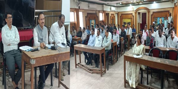 मनपा आयुक्‍त डॉ.लहाने यांनी घेतली टॅक्‍स वसुलीबाबत आढावा बैठक