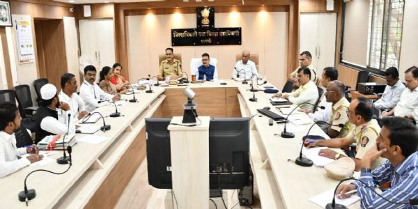 परभणीत ऊर्स पूर्वतयारीसाठी जिल्हाधिकारी कार्यालयात बैठक