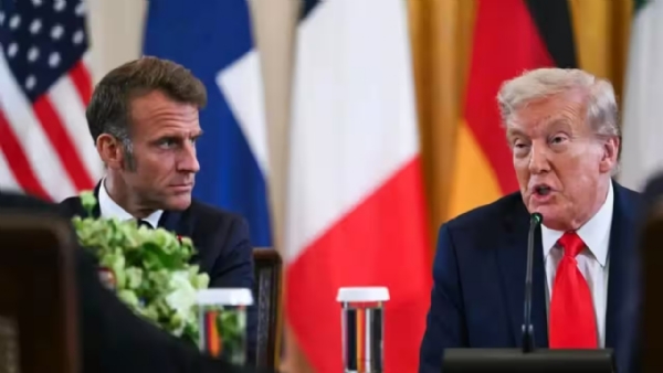 ट्रम्प यांची फ्रान्सवर २०० टक्के कर लादण्याची धमकी